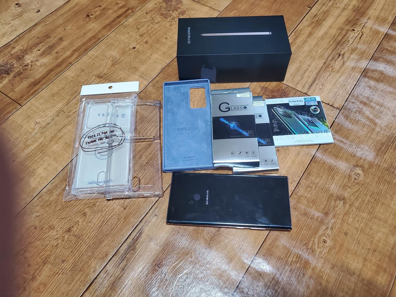 U+ 노트20울트라 기기 브론즈색 택포 73에팜 경기도 안산