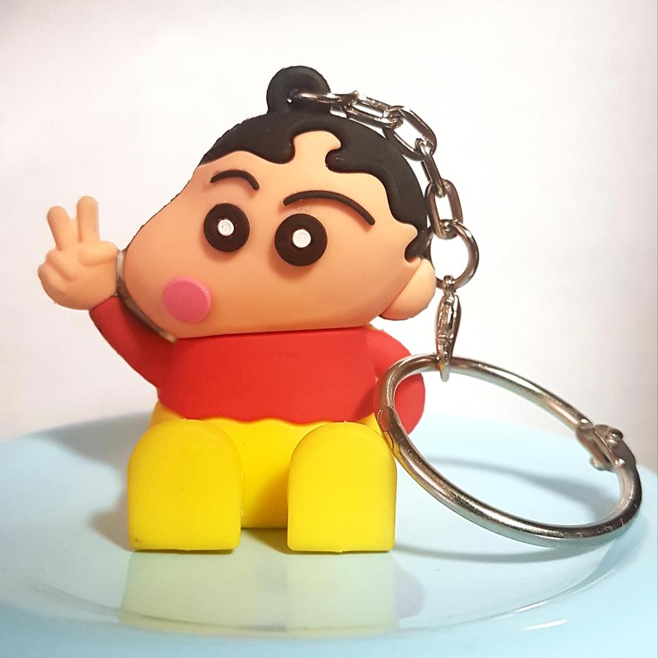 짱구 피규어 키링/열쇠고리/입체/3D/거치대 겸용