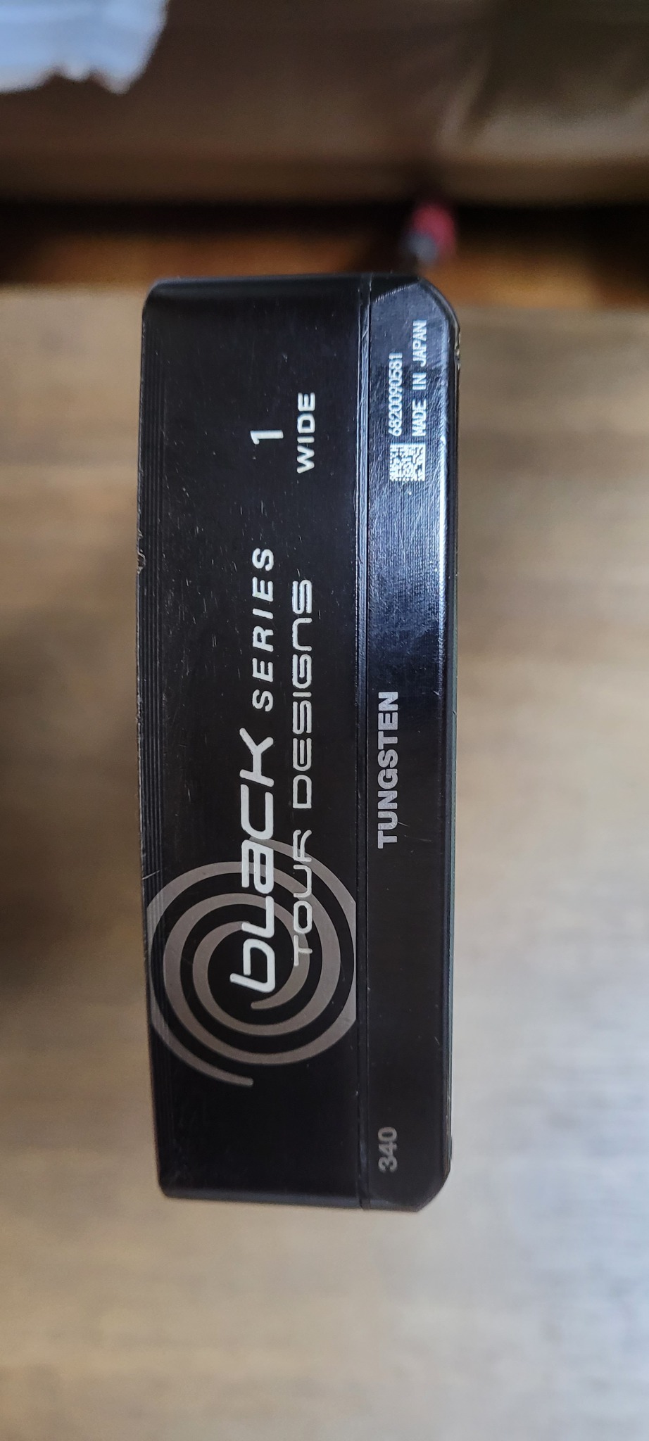 오딧세이 퍼터 블랙시리즈 투어디자인 #1 와이드