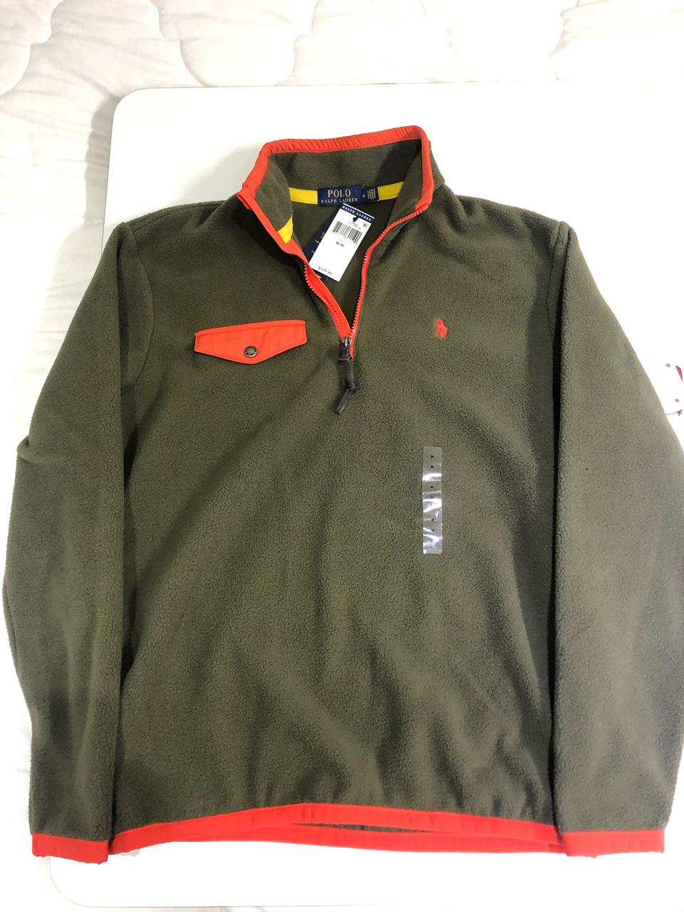 새상품 폴로 랄프로렌 하프집업 후리스