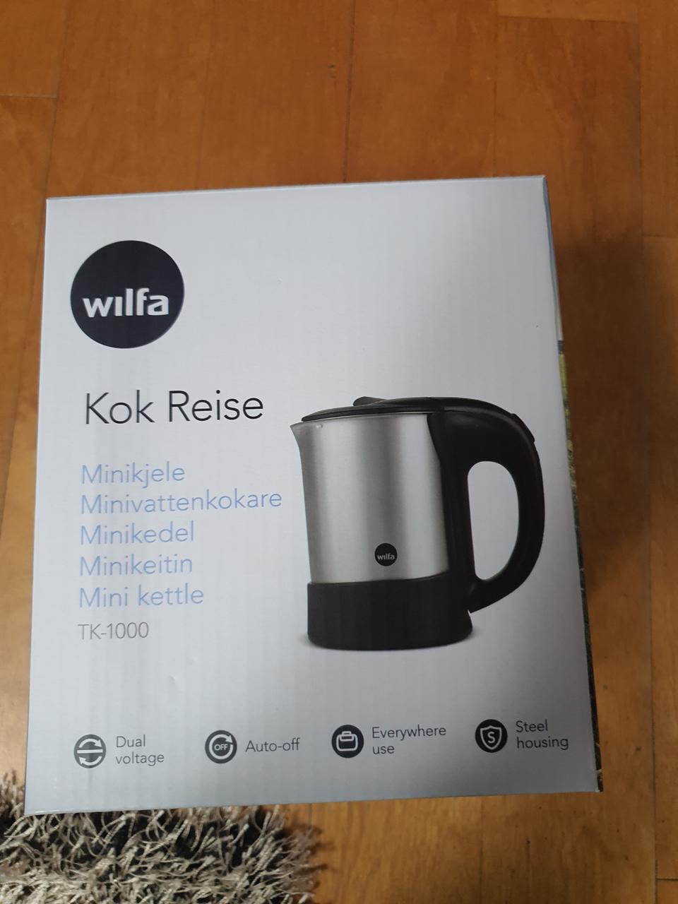 윌파 여행용 전기 주전자 TK-1000