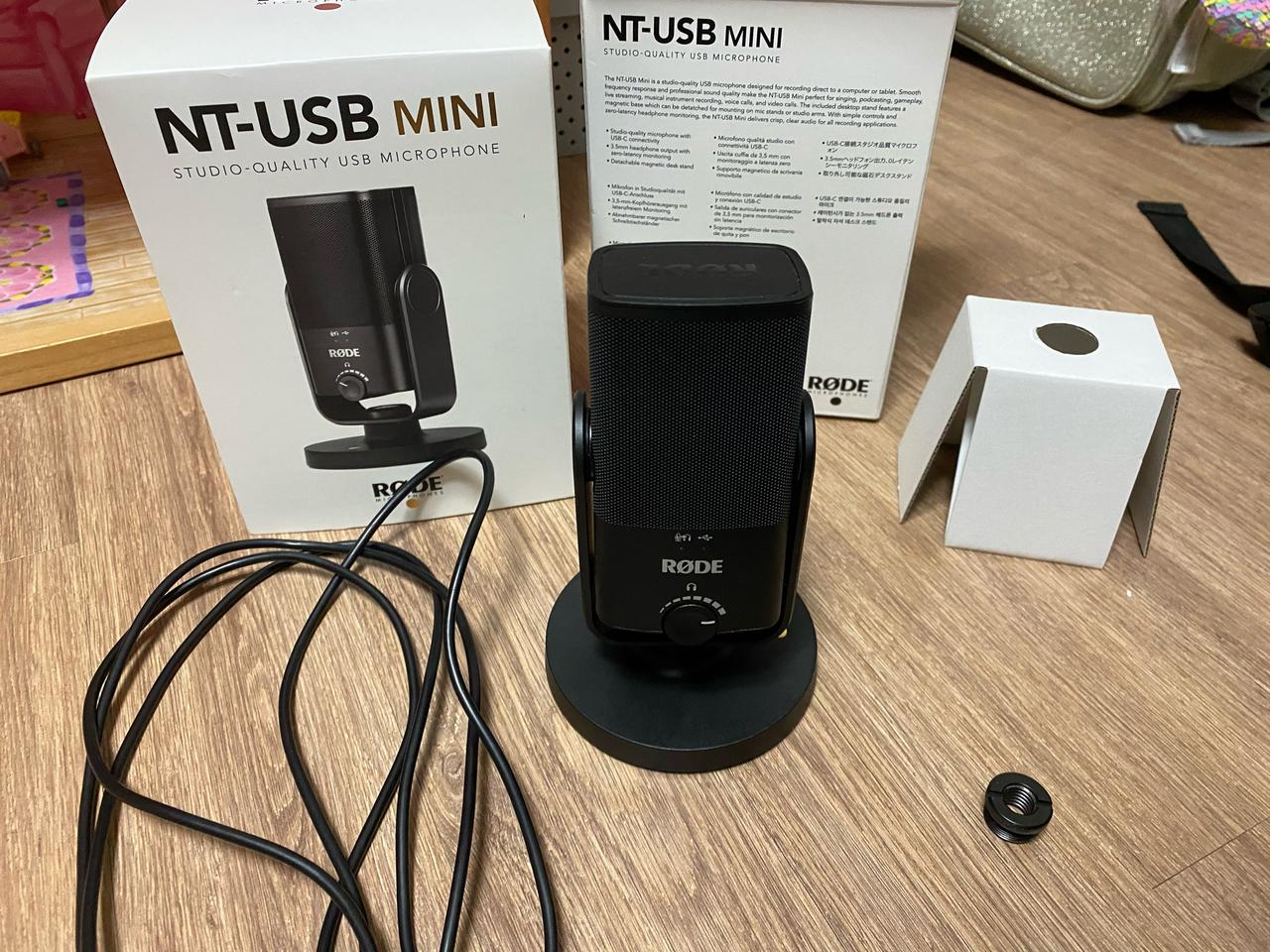 rode nt usb mini 컨덴서 녹음용 usb 마이크 팝니다