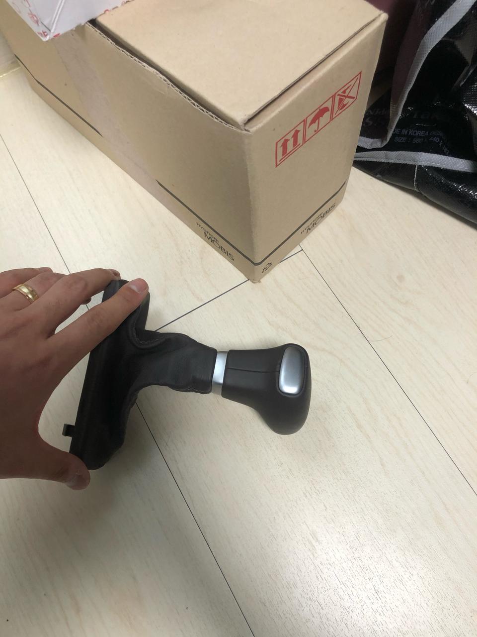 올뉴K7 기어노브 (브라운)