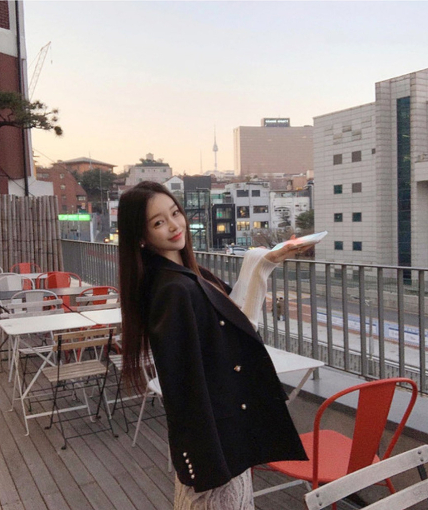 로즈팩토리 스티치 자켓 S 미미워홀 라벨르블랑 파티수 러브미우