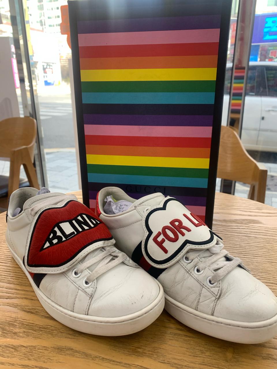 구찌 정품 스니커즈 팜니다