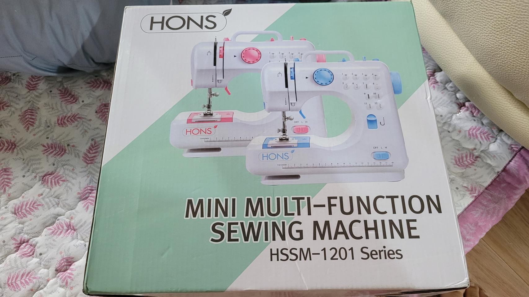 혼스한땀한땀프로 미니재봉틀 실사용 7회미만