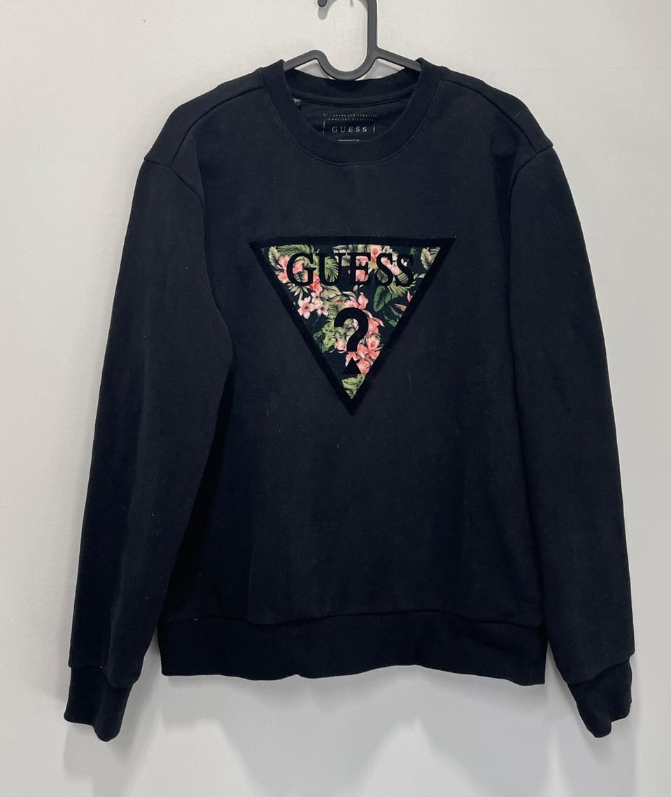 GUESS 기모 맨투맨