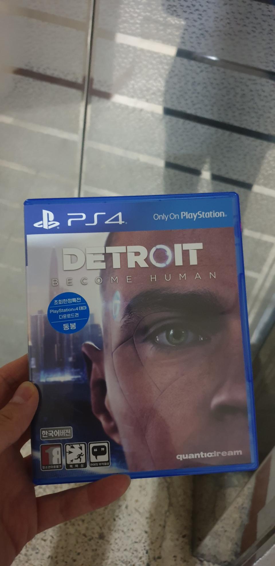 플스4 디트로이트:비컴 휴먼 3만원에 팝니다.
