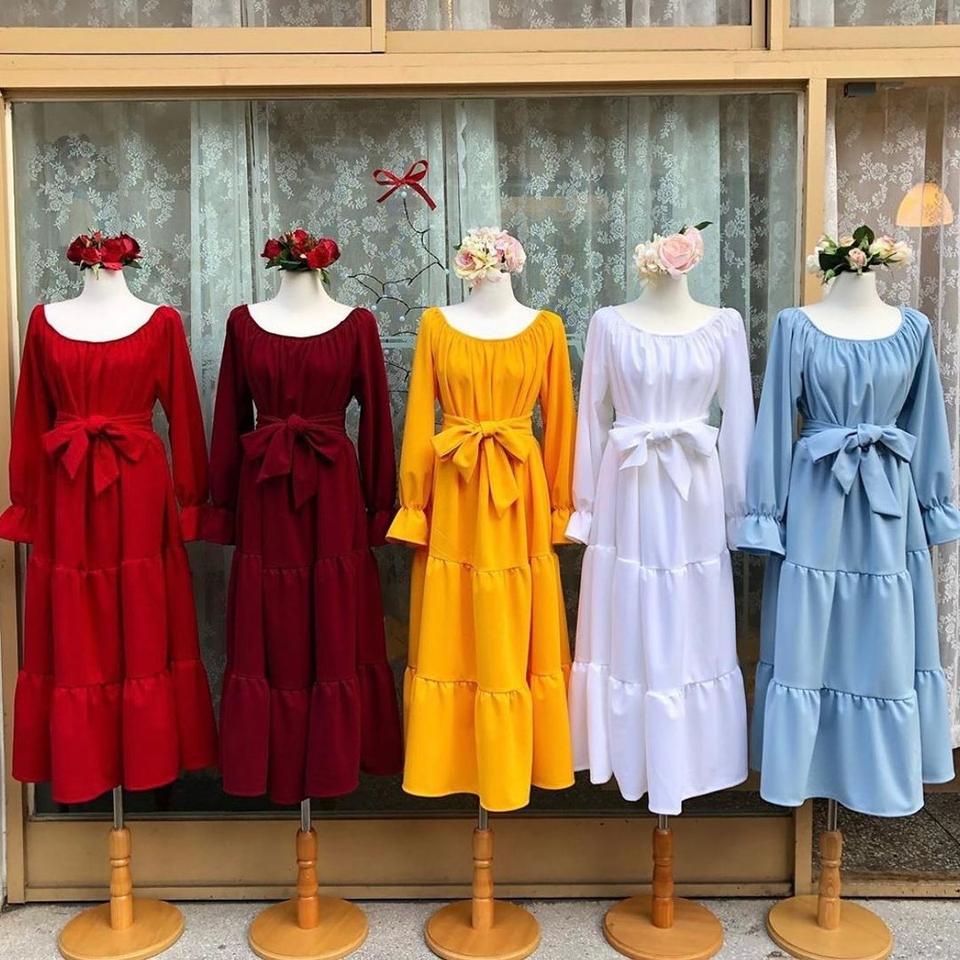 유앤진 라푼젤 원피스 새상품 판매 허리끈 포함 유엔진 드레스