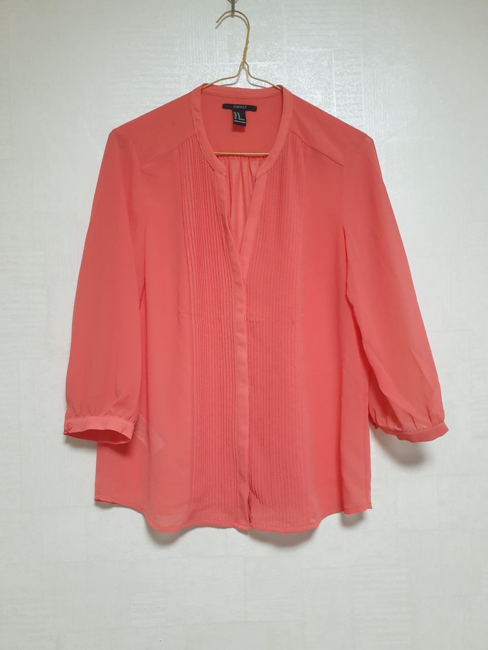 forever21 쉬폰 블라우스