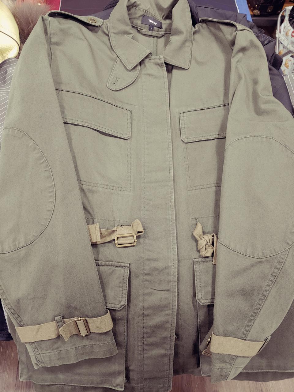 띠어리 야상자켓(정품)