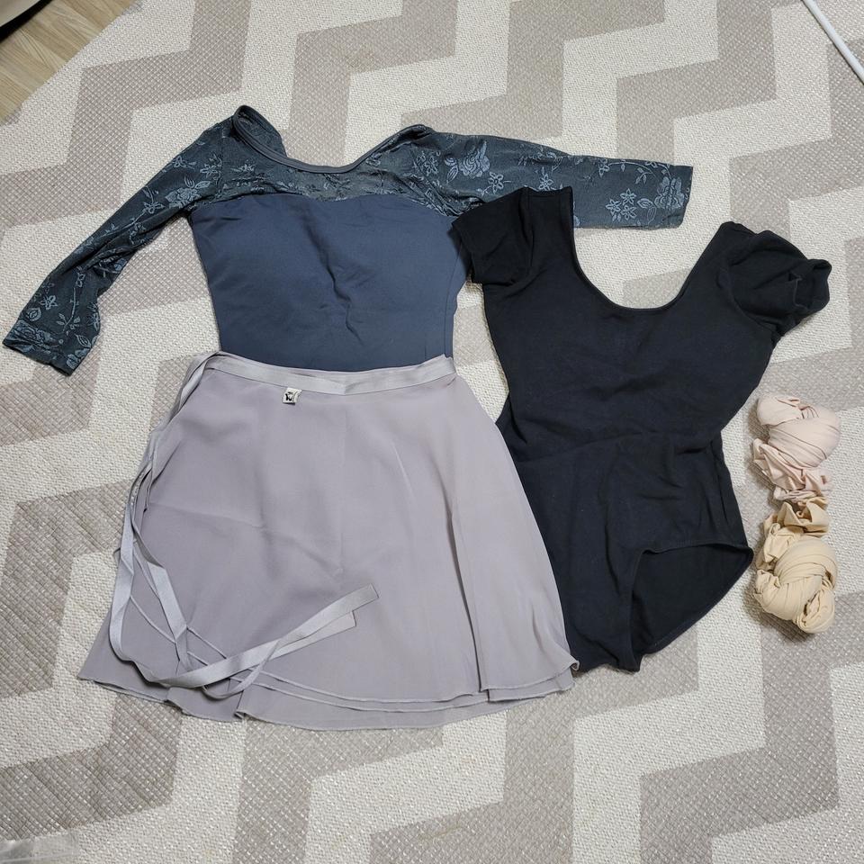 (무료배송)성인 발레복 세트 (슈즈포함)