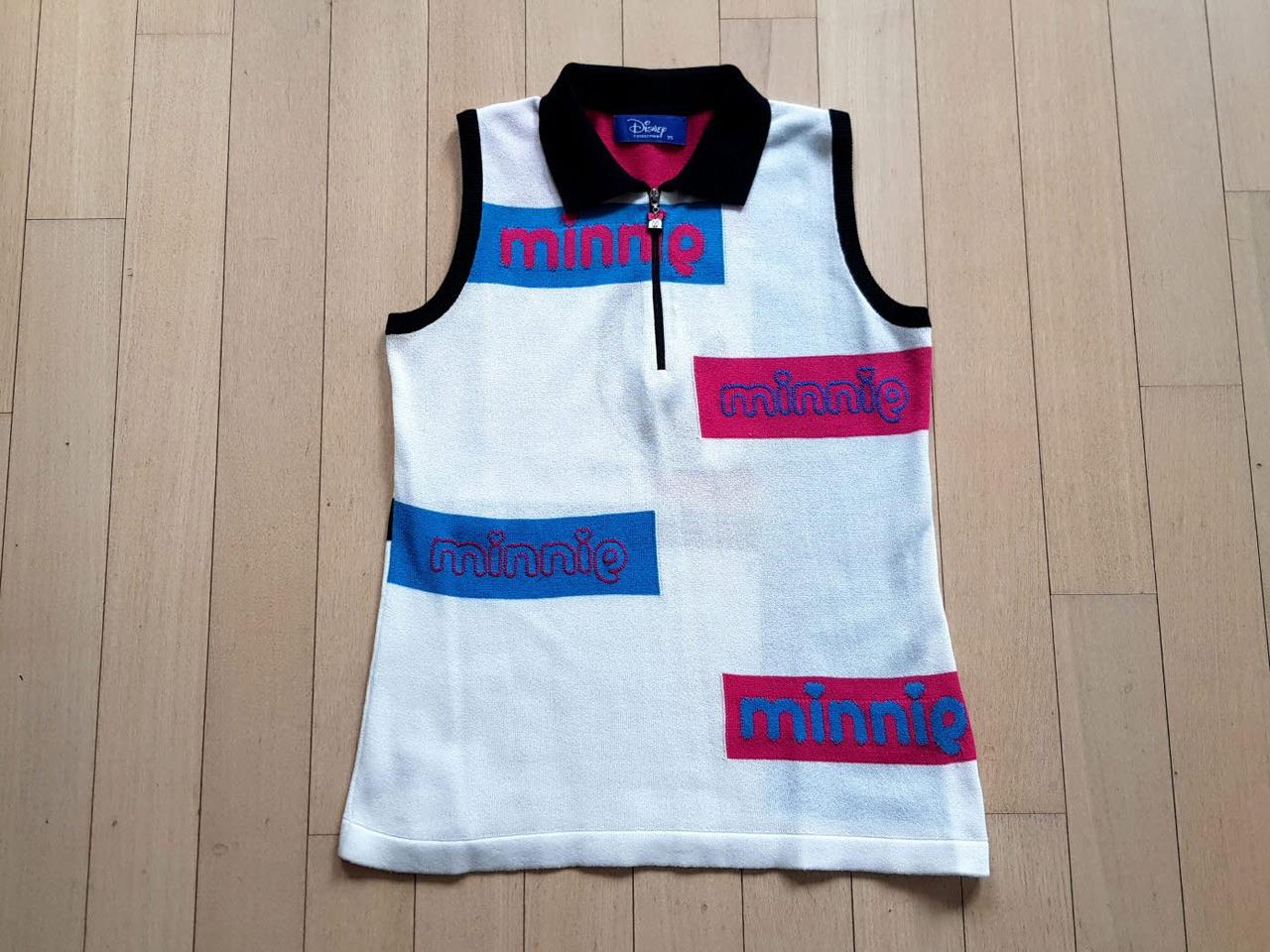 여성95골프 춘추 니트조끼. A급