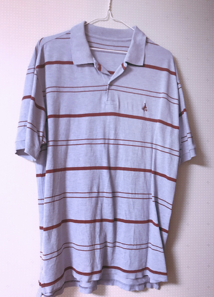 빈폴 소라색 카라티