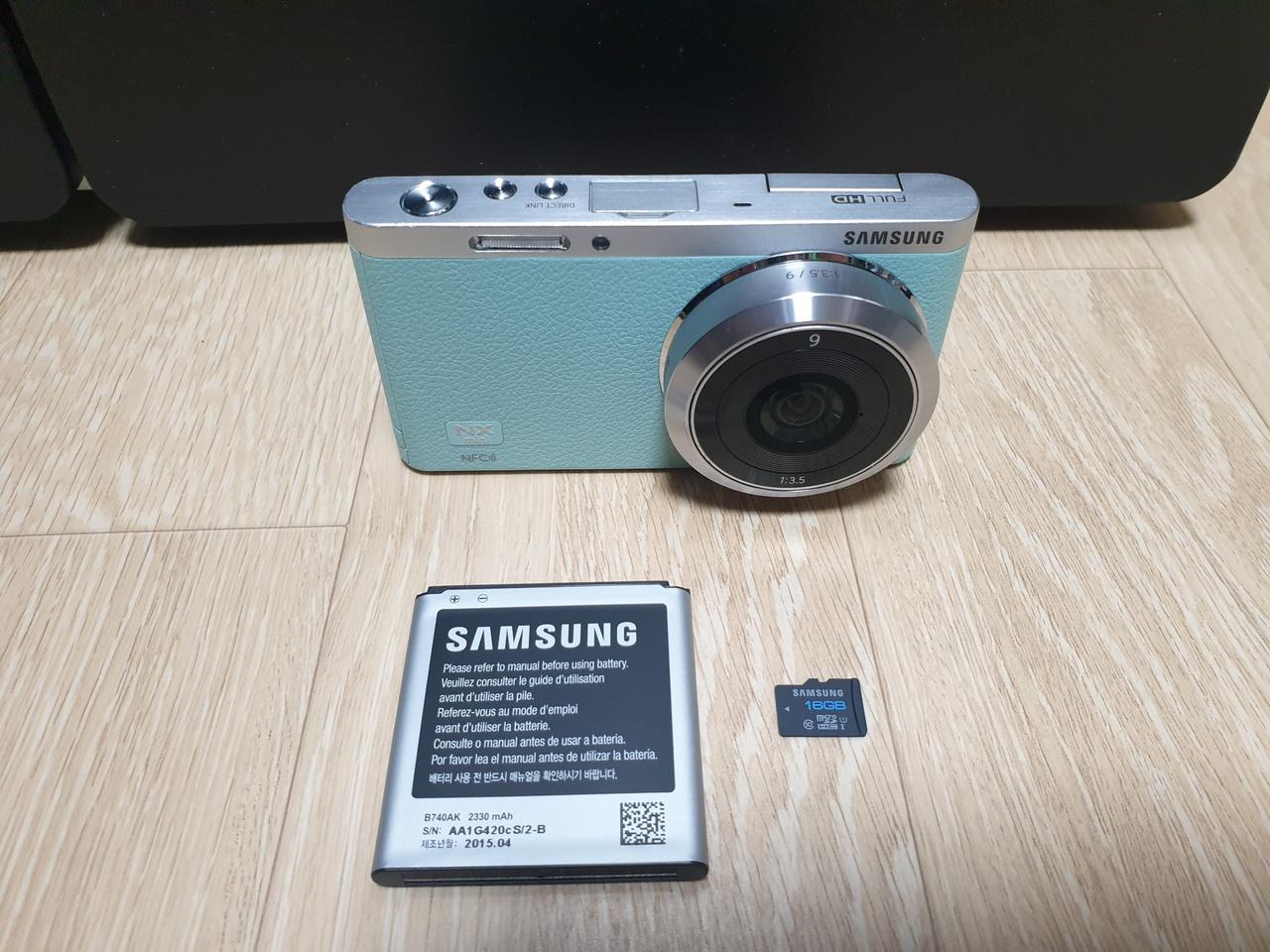 삼성 nx mini(삼성 미니) 민트 9mm세트 팝니다!!