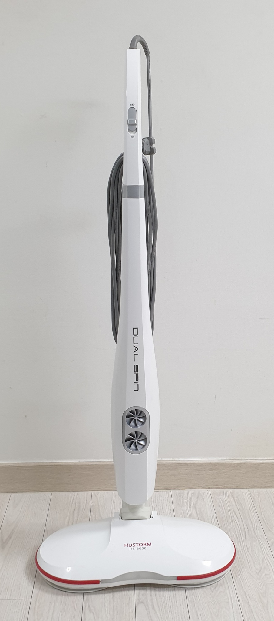 휴스톰 듀얼 스핀 유선 물걸레청소기 팝니다