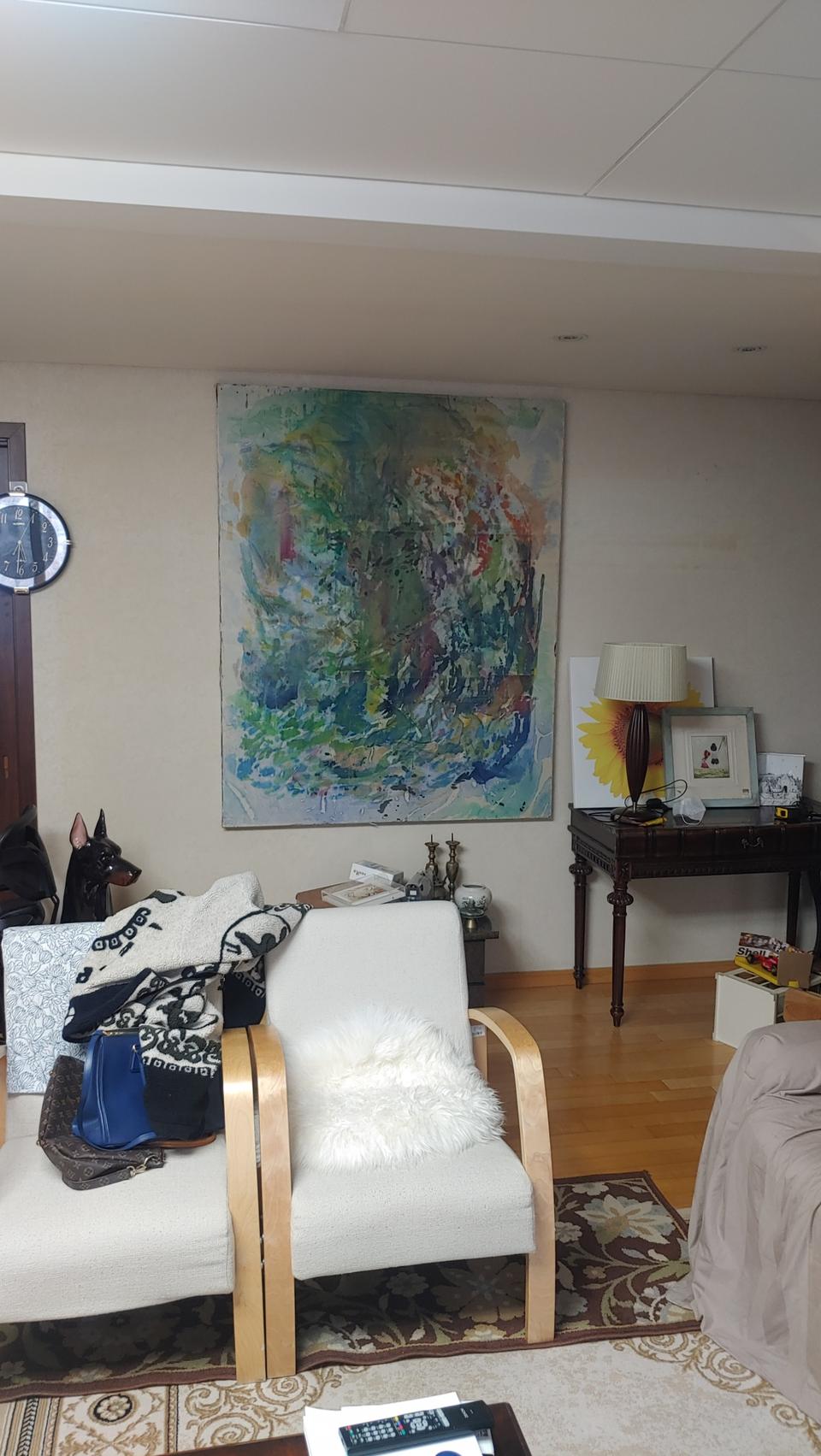 특대형 채색 한지공예 작품~^^