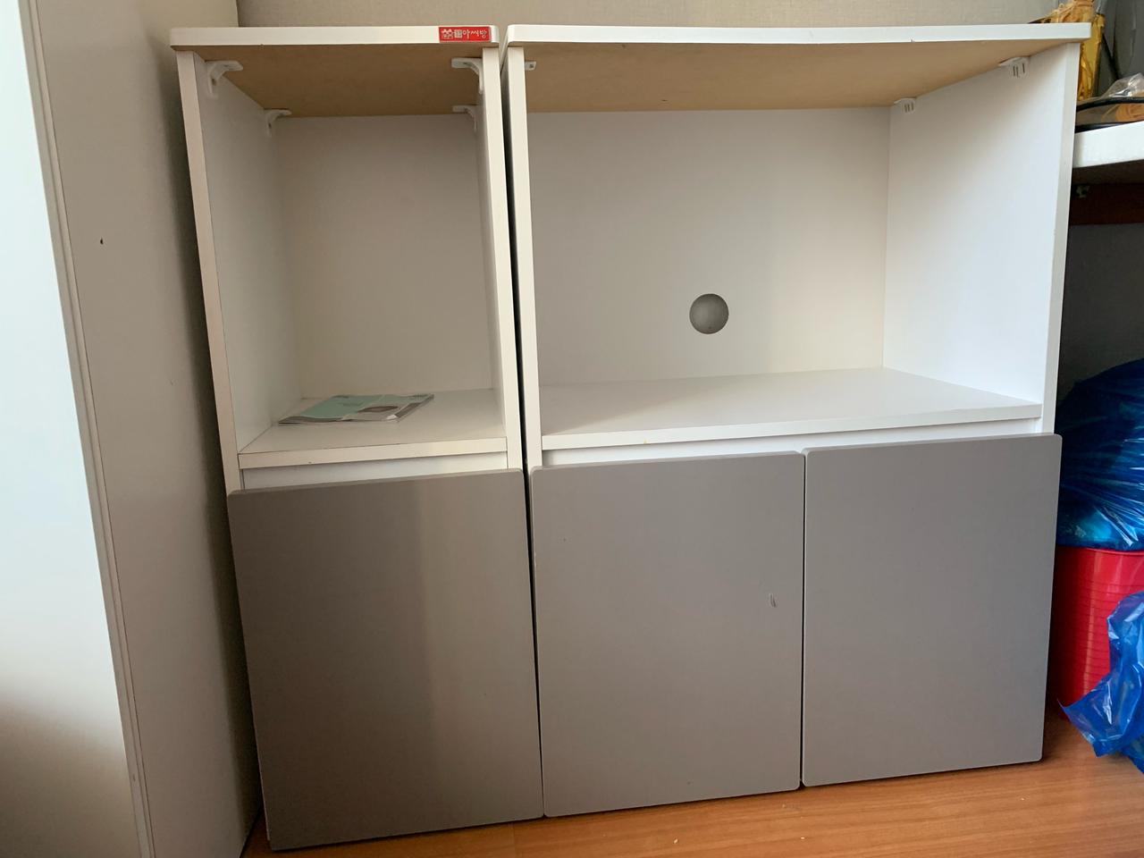 주방 수납장 선반 렌지장 렌지대세트