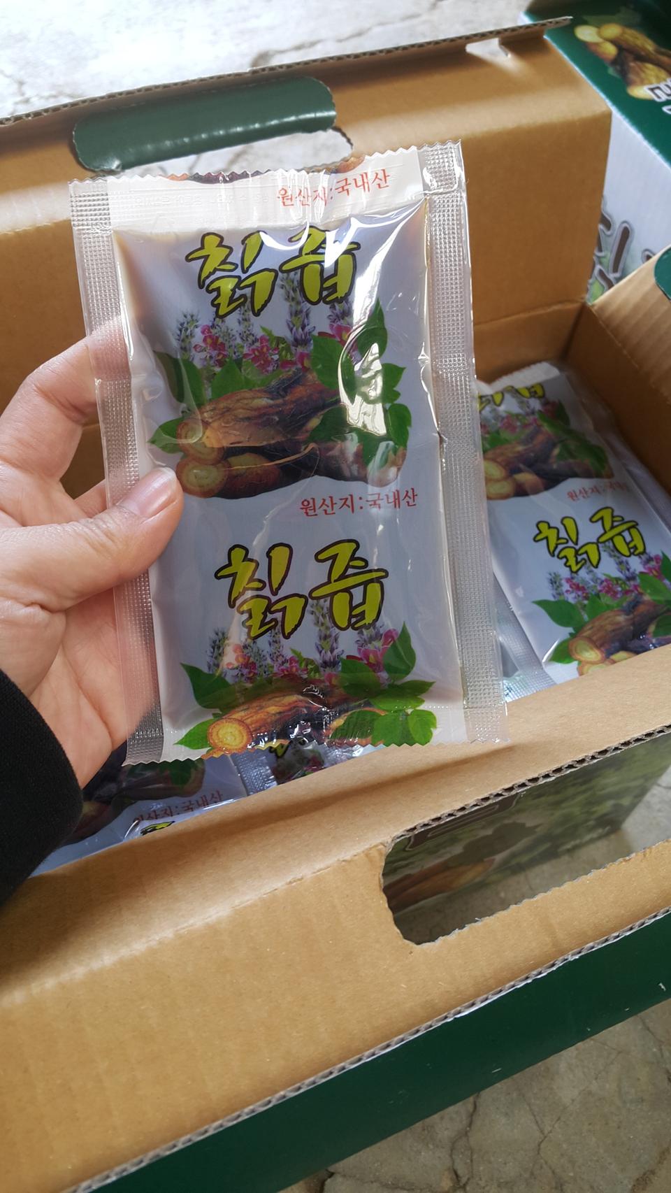 자연산 귀한(야생칡즙) 직접캐서 맛이 아주좋습니다55개한박스입니다