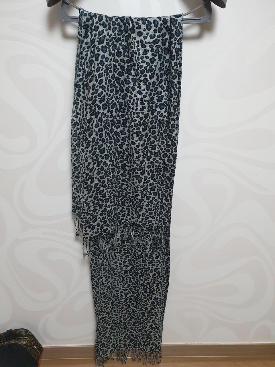 호피..머플러..롱