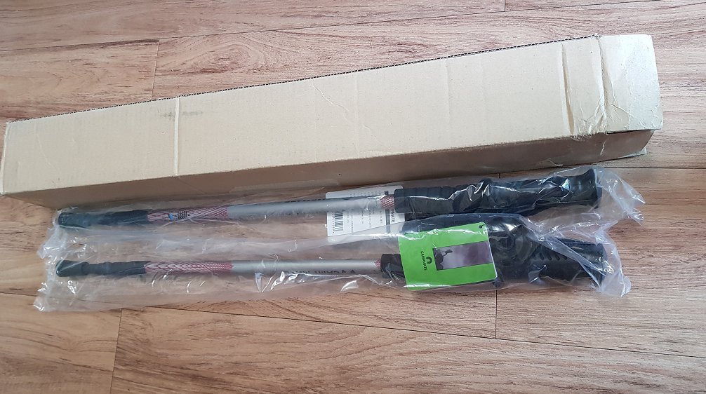 등산스틱 캠프메이트 3단 울프 2개1세트 두랄루민