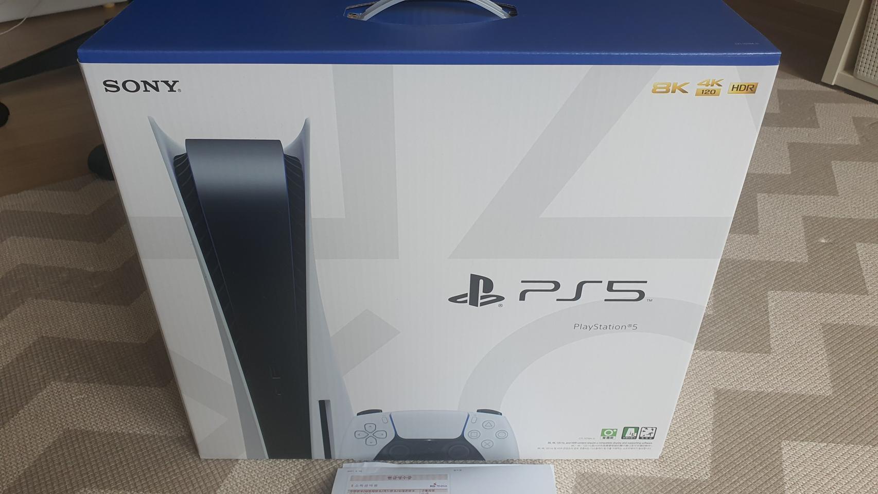 PS5 플스5 디스크 미개봉 국내정발판