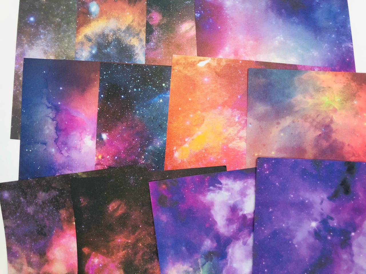 무료배송)우주 색종이 양면색종이 50장