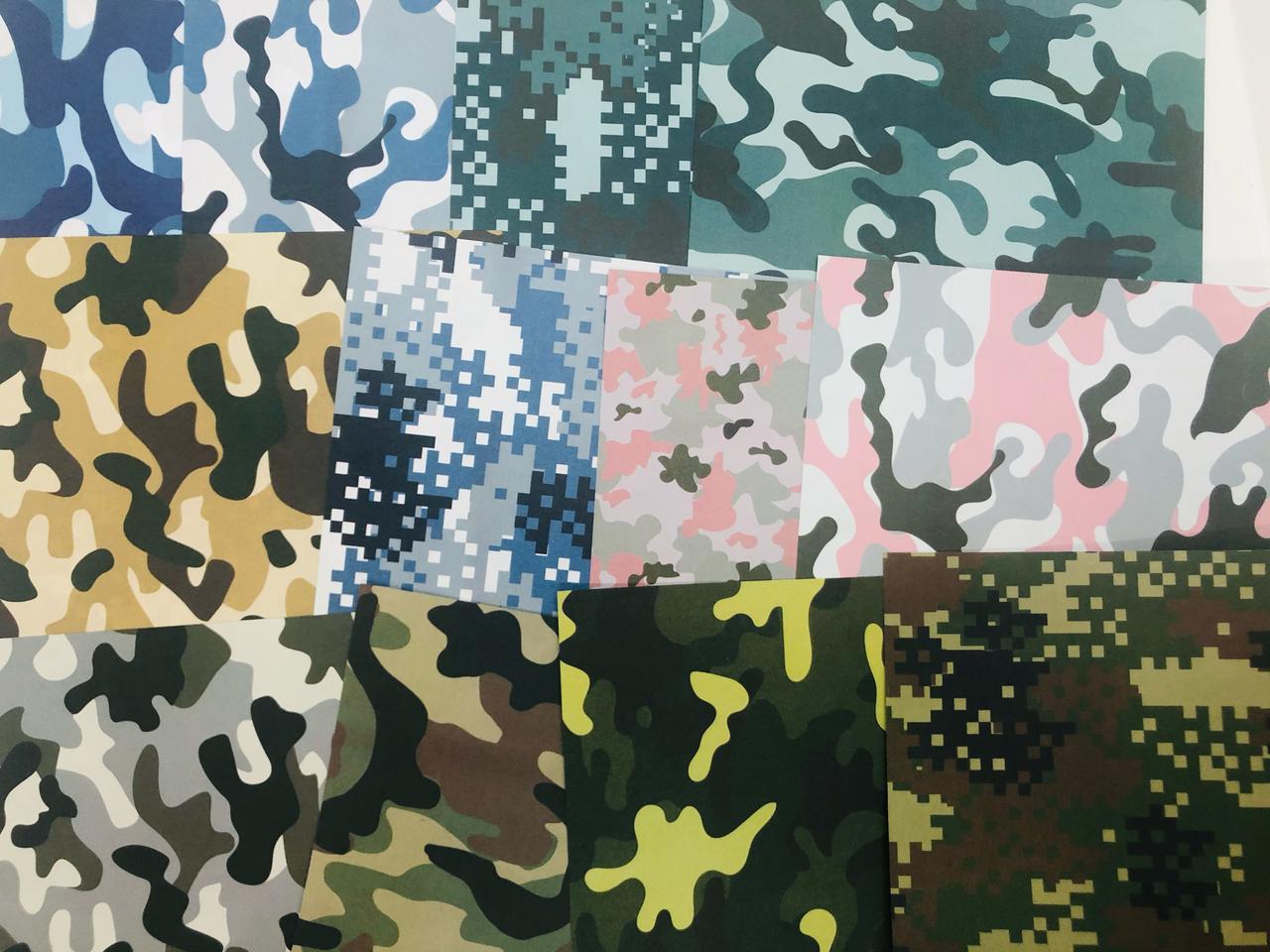 군인 색종이 양면색종이 50장