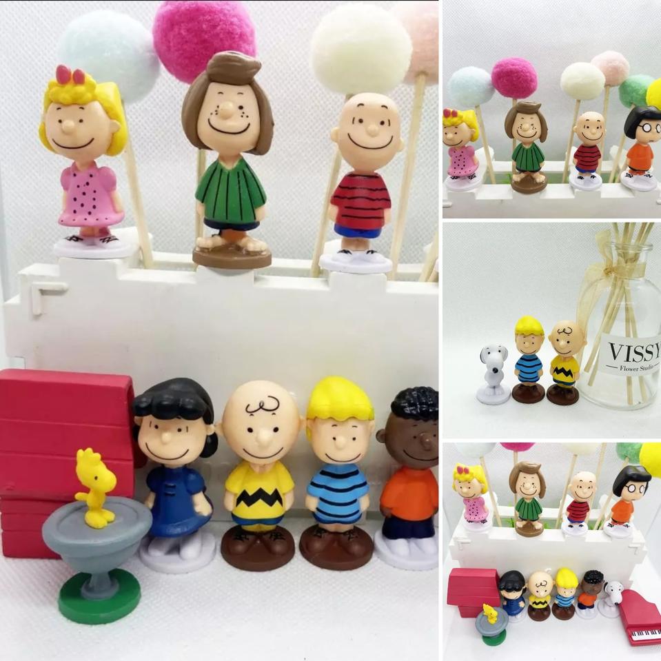 찰리브라운 친구들 12pcs