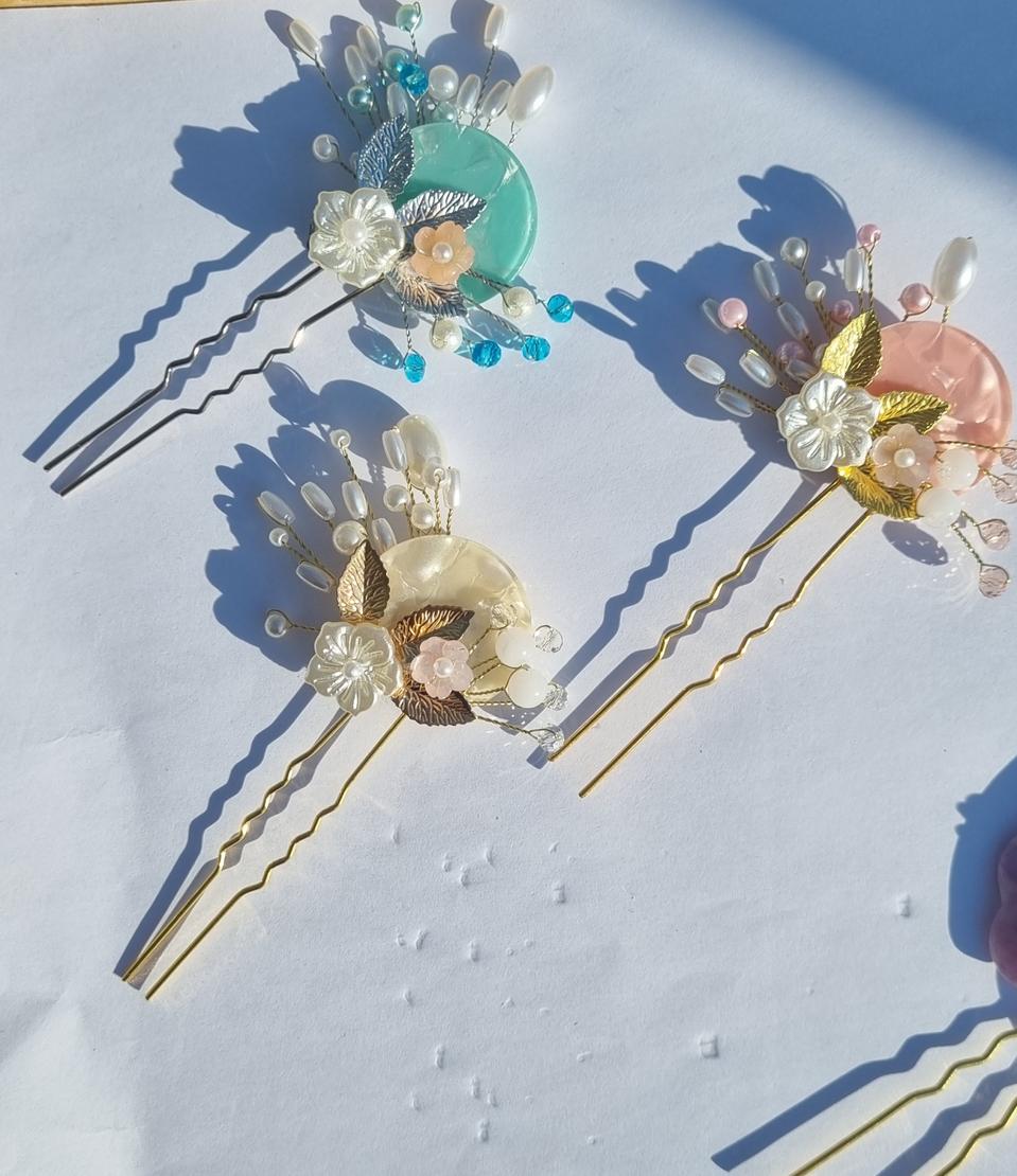 뒤꽂이//비녀//올림머리//뒷꽂이//