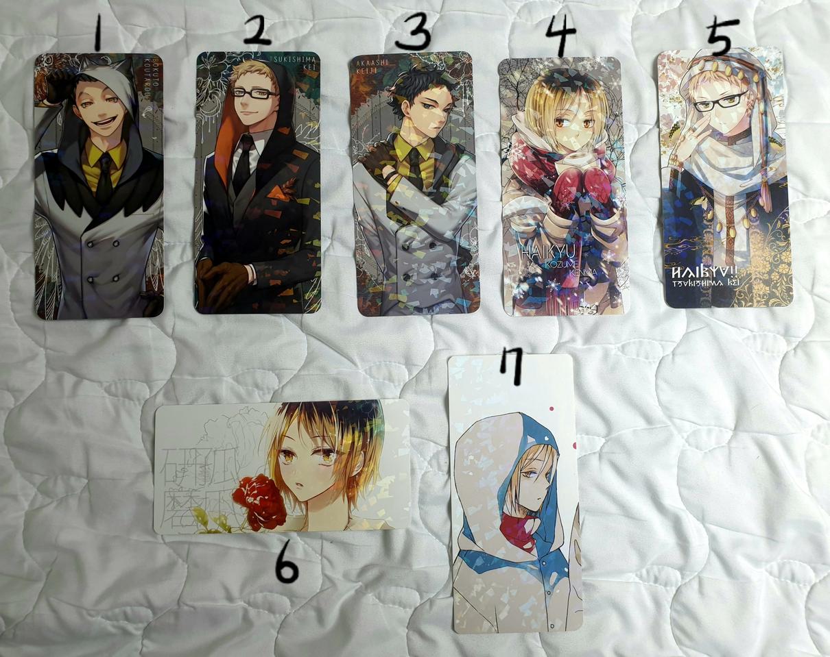 하이큐 카드텍, 엽서 굿즈 판매합니다!