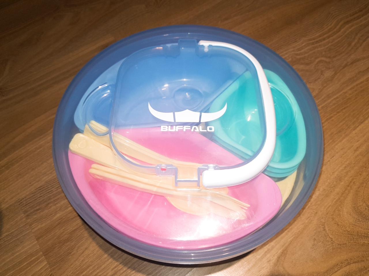 버팔로 아파치 피크닉 세트 미사용 새상품 3인세트