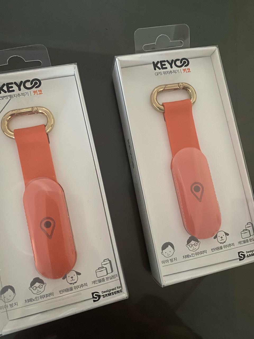 위치추적기 키코 gps휴대용 추적기 2개
