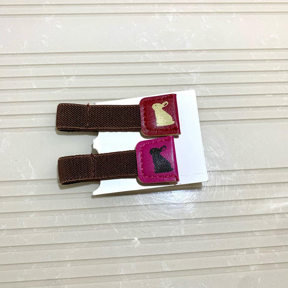 (800원 일괄) 토끼그림 똑딱이 책갈피 밴드