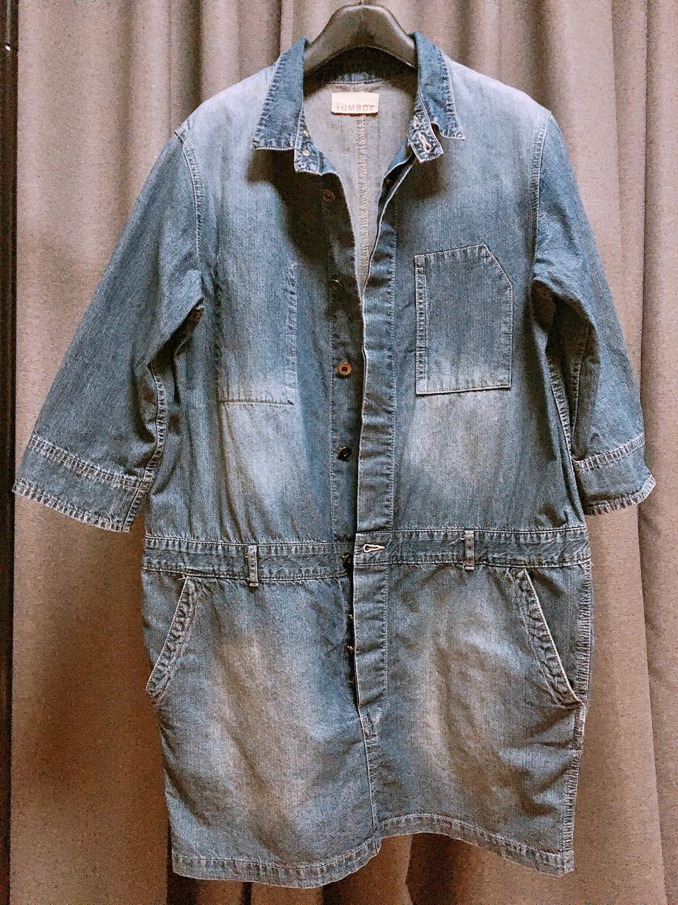 톰보이 데님 원피스