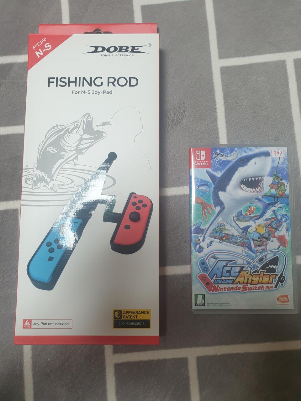 닌텐도 낚시스크릿칩+악세서리팝니다