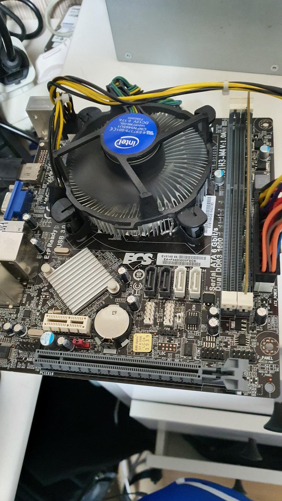 H81 ITX보드 + DDR3 4GB + 셀러론G1850