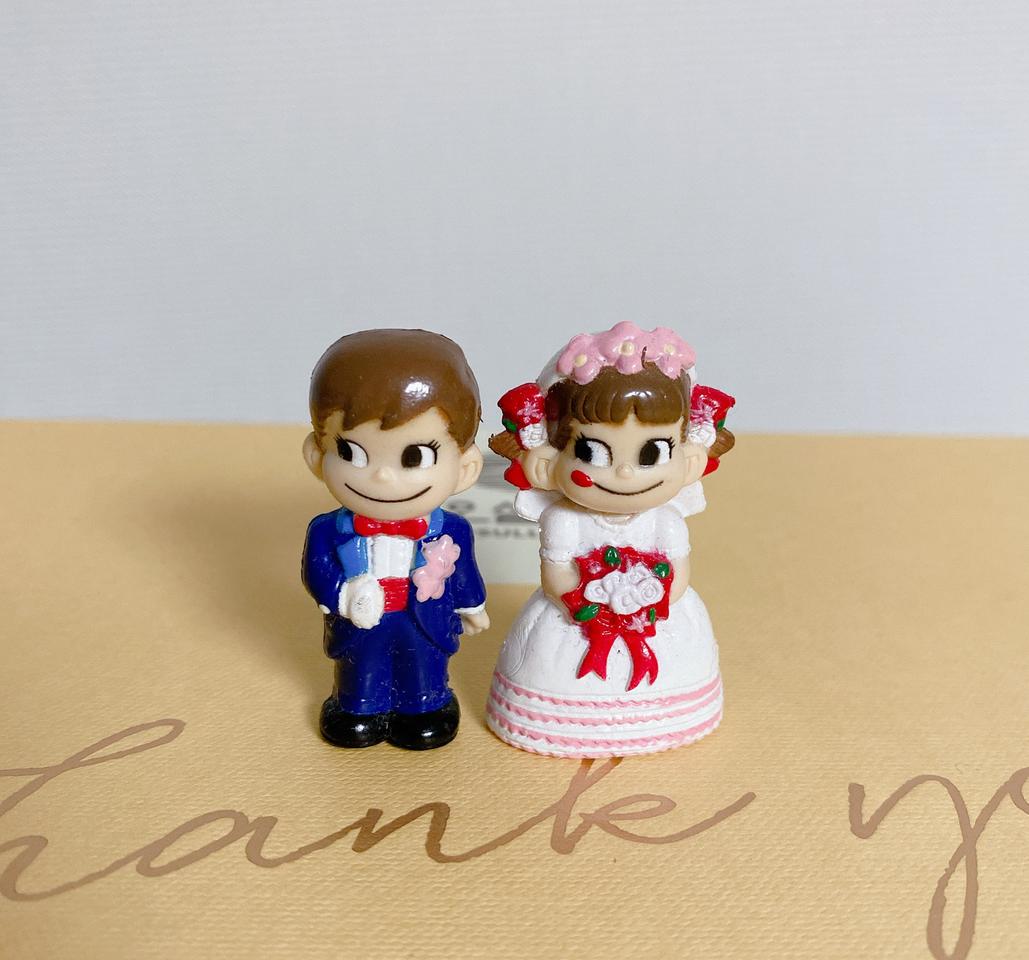 페코짱 웨딩 피규어