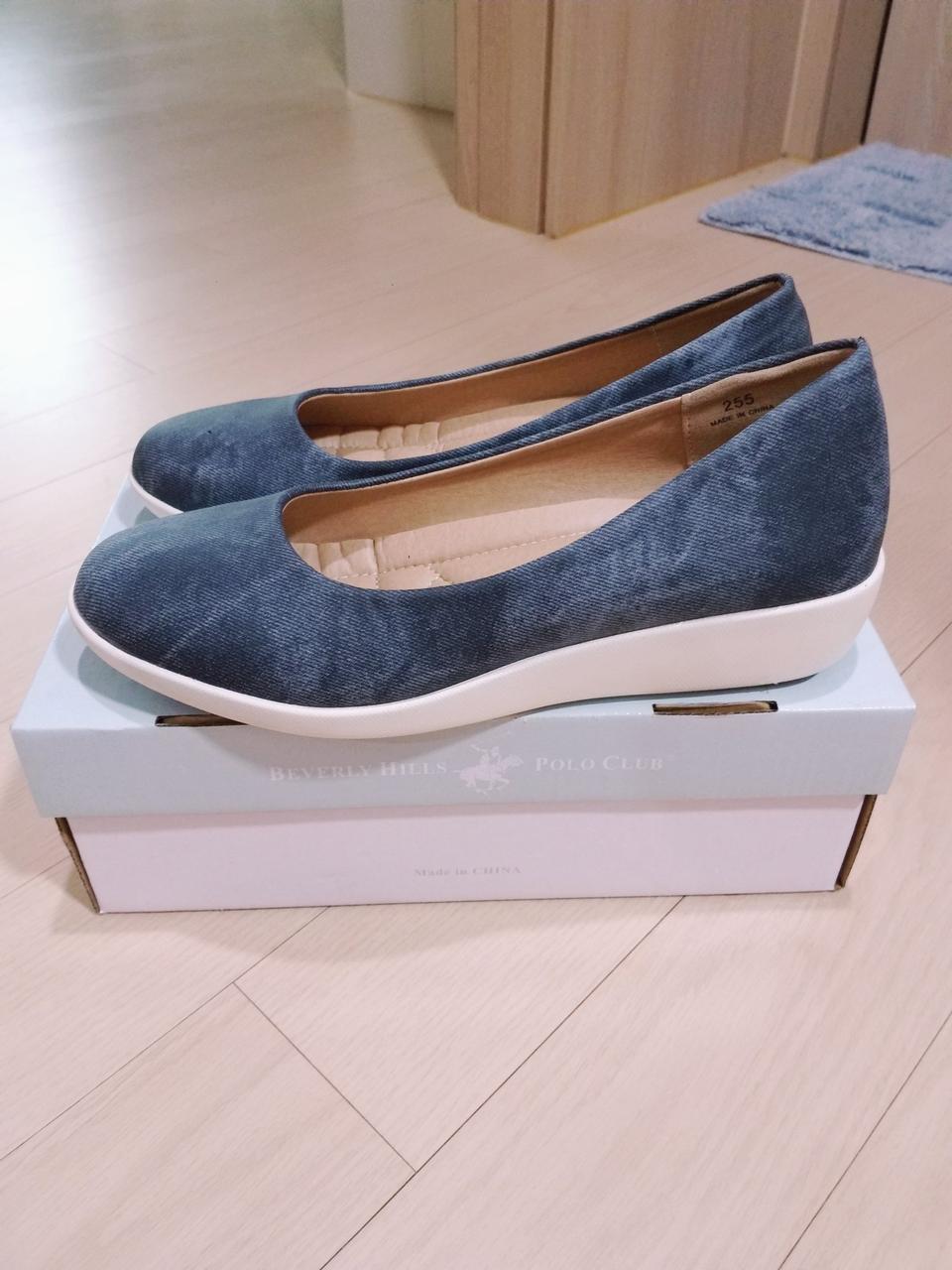 폴로 정품)웨지힐. 키높이신발