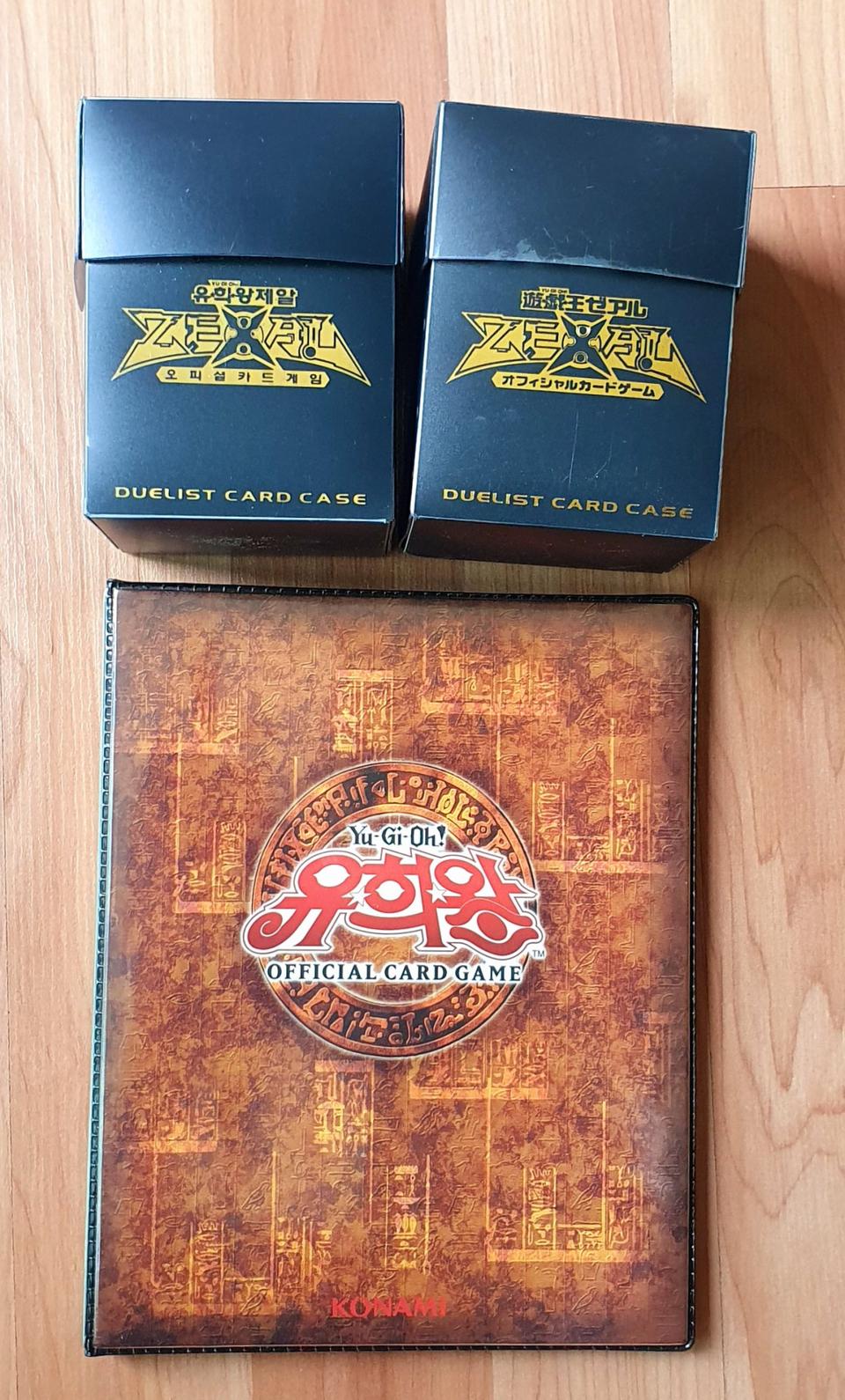 유희왕 카드앨범, 덱 케이스 판매합니다.
