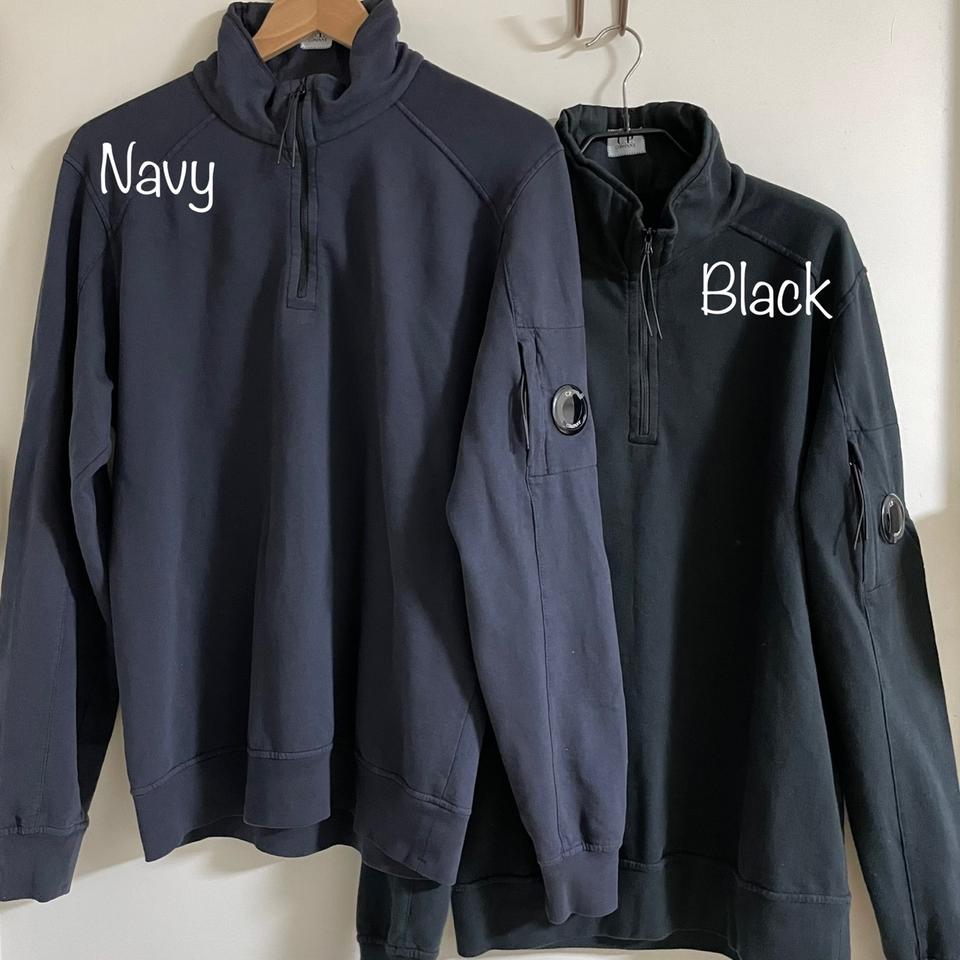 M 씨피컴퍼니 20SS 반집업 맨투맨 ( 블랙 , 네이비 ) 2종 일괄 