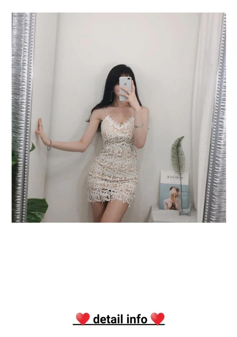 파티복 레이스 나시 원피스