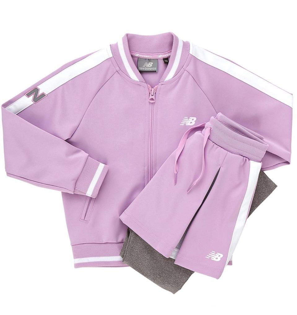 뉴발란스키즈  여아   트레이닝세트 정품입니다