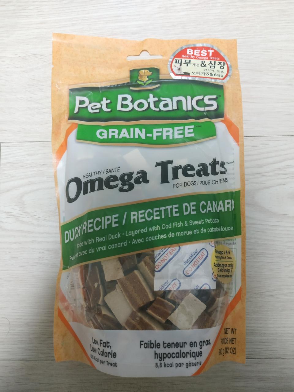 펫보타닉스 오메가트릿 오리 340g