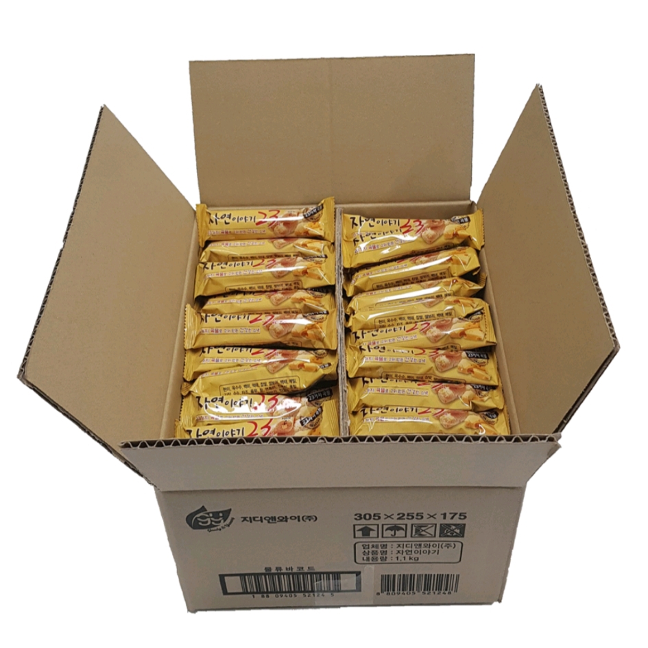 자연이야기 23곡 곡물과자 100개입 운포 26000원에 팝니다