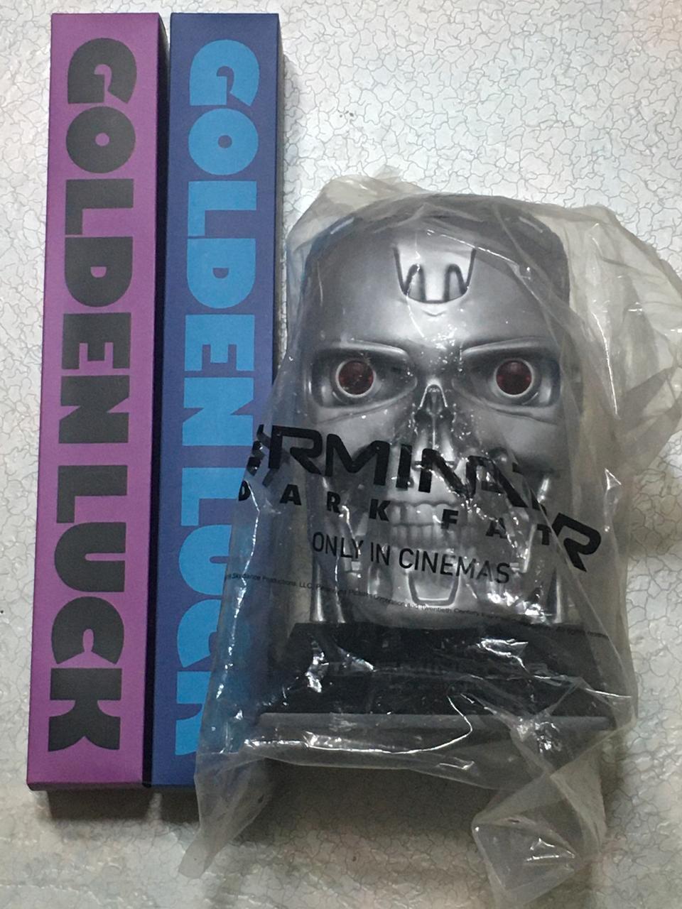 터미네이터 팝콘통 (미개봉)+ 서비스