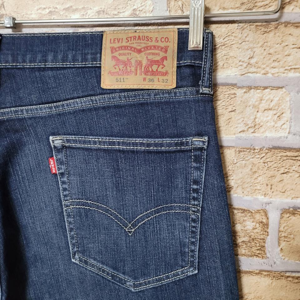 [허리37inch] 리바이스 511 스판 (2148)