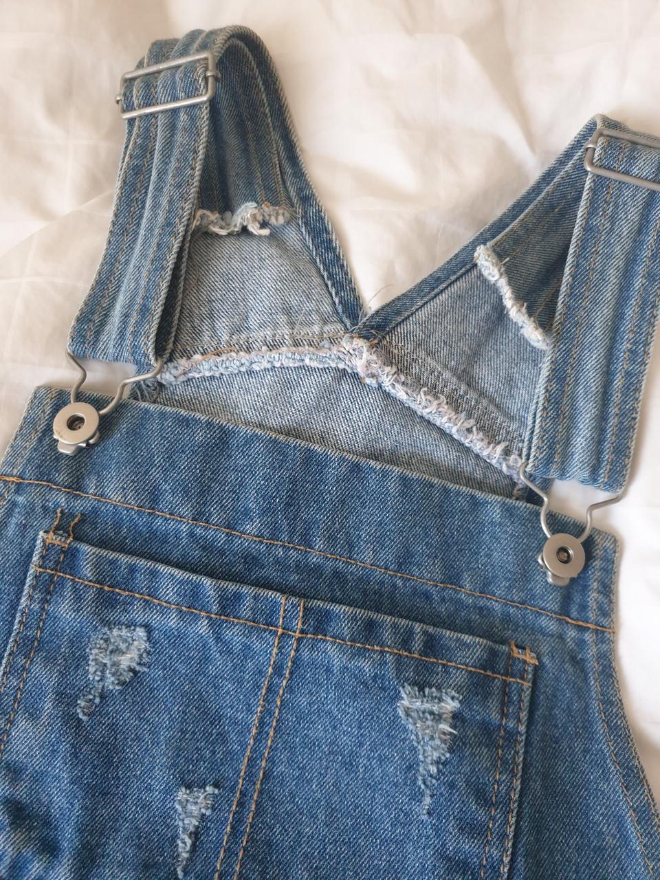 멜빵 청치마 S사이즈 (26~28)