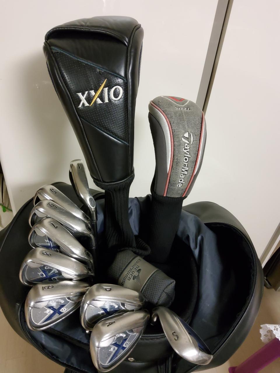 젝시오 캘러웨이 조합 골프채 세트 남성용