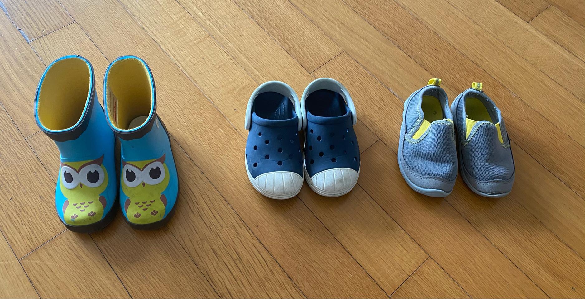 유아 크록스 2 + 장화 140